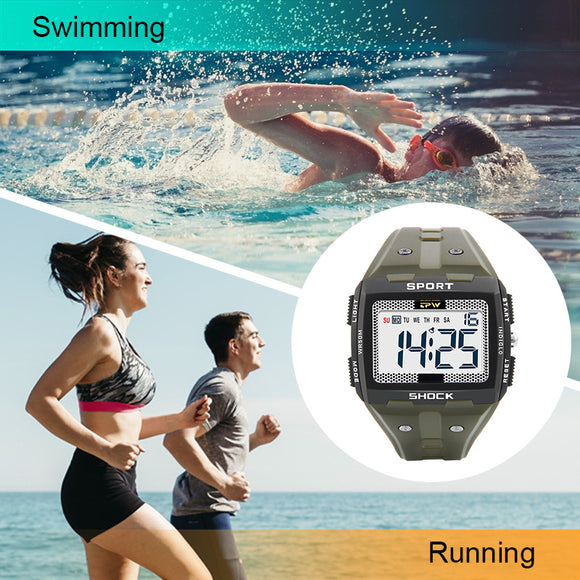 Reloj Deportivo Cronógrafo Resistente al Agua