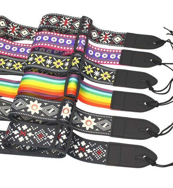 Correa para Guitarra con Diseño Estampado a Color