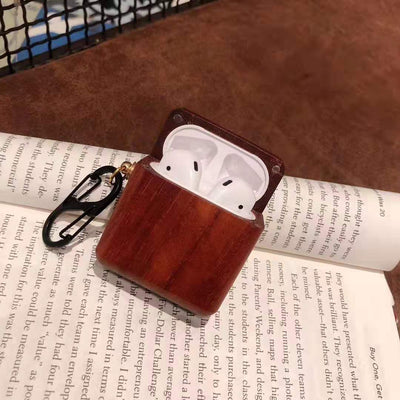 Estuche de Madera para AirPods con Bluetooth - Protección Premium - Image 4