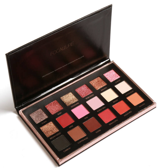 Paleta de Sombras Focallure Pro - 18 Colores Brillante y Mate - Image 5