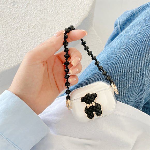 Funda Protectora de Silicona para Auriculares Inalámbricos Little Black Bear