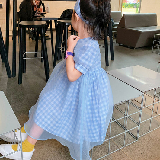 Vestido de Gasa para Niña - Falda Princesa Elegante - Image 4
