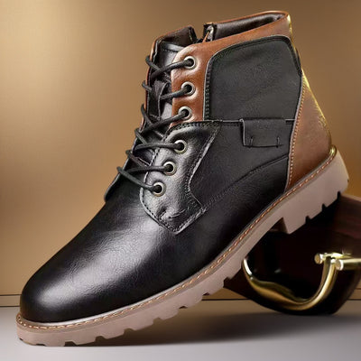 Botas Martin Casual de Hombre Talla Grande con Cierre - Image 11