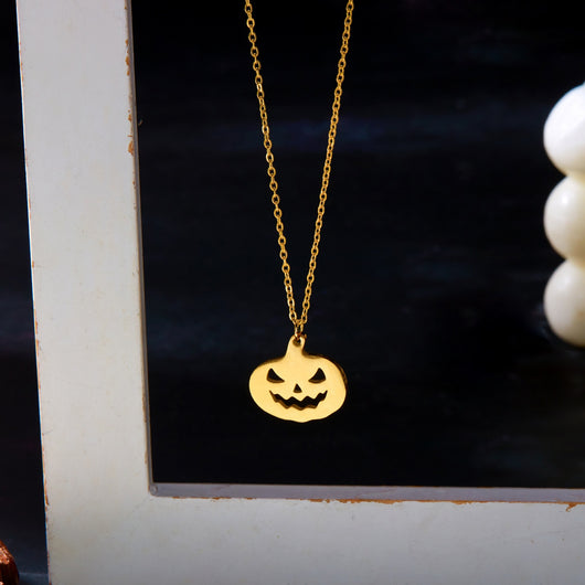 Collar con Dije de Calabaza y Fantasma para Halloween - Image 36