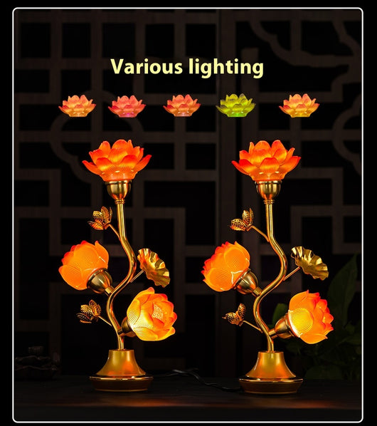Lámpara Piloto LED Multicolor de Cristal Decorativo - 3 Diseños - Image 15