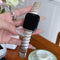 Simple Solid Color Metal Twist Watch Band Silver 38Or40Or41MM