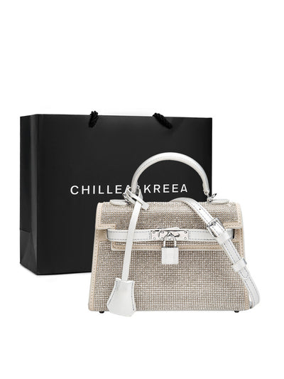 Bolso Bandolera de Primavera con Cristales y Diamantes de Imitación - Image 3