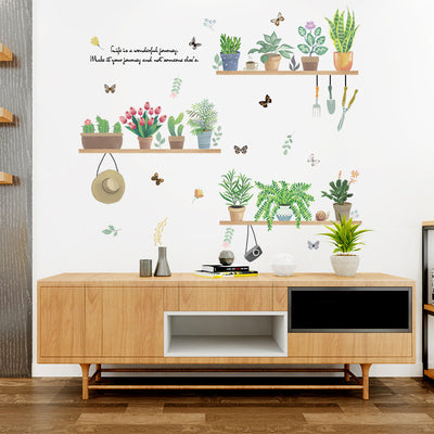 Adhesivos Decorativos de Plantas para Pared - Removibles y Reutilizables - Image 3