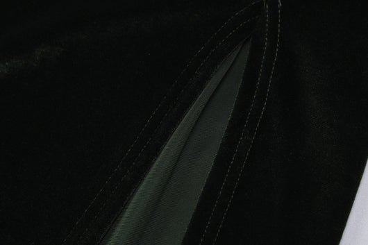 Vestido Elegante Escote V con Encaje y Abertura Lateral - Image 10