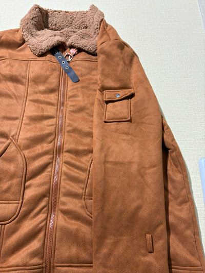 Chaqueta Táctica Militar para Hombre con Cuello de Piel y Forro Polar - Image 14