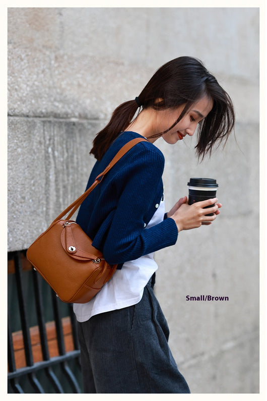 Bolsa Crossbody Tejida de Cuero Auténtico - Diseño Artesanal - Image 14