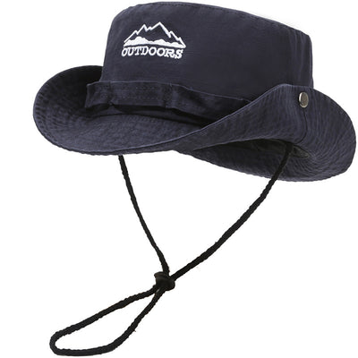 Gorro Bucket Protector Solar de Algodón Slub para Montaña - Image 7