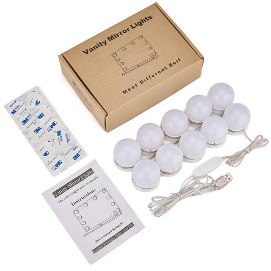 Set de Bombilla LED de Relleno USB para Belleza - Image 6