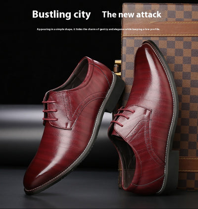 Zapatos de Cuero Británicos Talla Grande para Hombre - Image 12