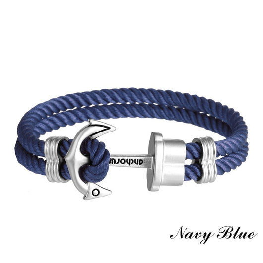 Pulsera de Ancla para Parejas - Cuerda Ajustable con Estilo Moderno - Image 33