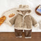 Abrigo Infantil Polar Forrado con Peluche