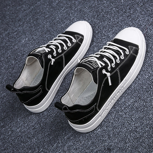 Zapatos Blancos Casuales para Hombre - Estilo Moderno y Versátil - Image 26