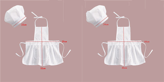 Conjunto de Delantal y Gorro de Chef para Niños - Image 6