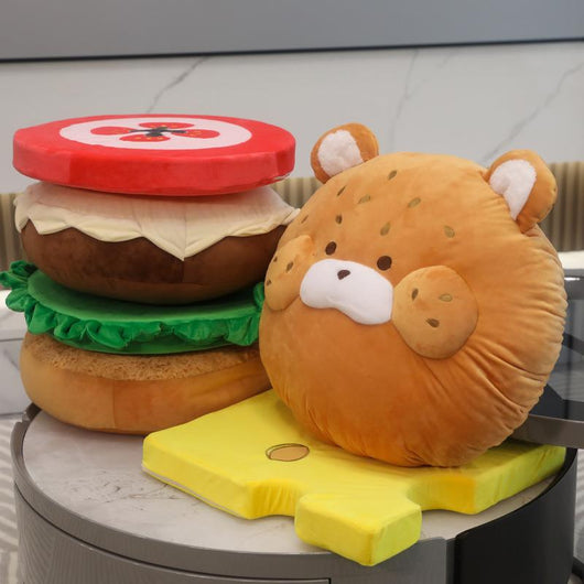 Almohada Respaldo Hamburguesa para Cama y Sofá - Image 13