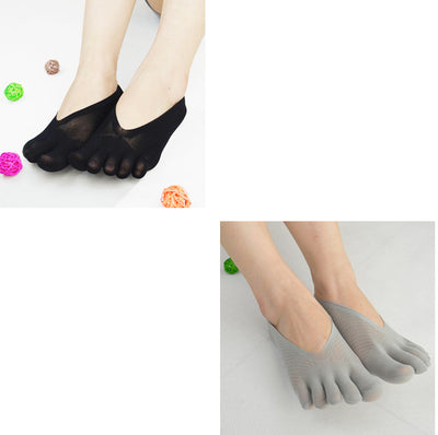 Calcetines Ultradelgados de Dedos Separados para Mujer - Diseño Minimalista Cuatro Estaciones - Image 17