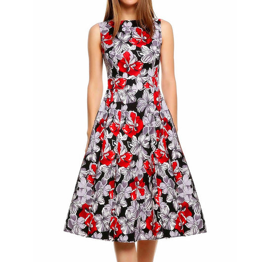 Vestido Estampado Vintage - Image 9