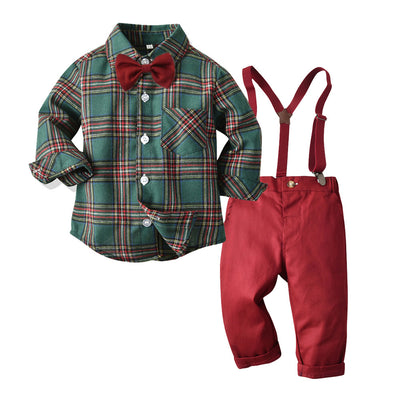 Camisa Cuadrille Clásica Gentleman con Pechera - Estilo Europeo - Image 5