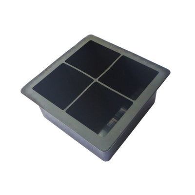 Molde de Silicona para Cubos de Hielo Grandes, Pudín y Jabón de 4 Cavidades - Image 4