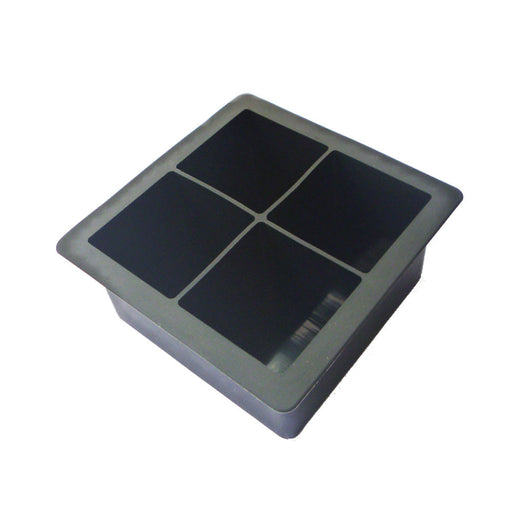 Molde de Silicona para Cubos de Hielo Grandes, Pudín y Jabón de 4 Cavidades - Image 4
