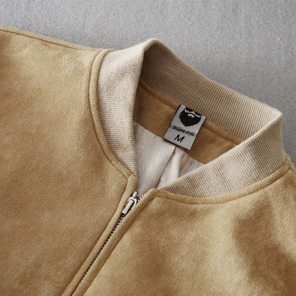 Chaqueta de Béisbol Slim Fit para Hombre