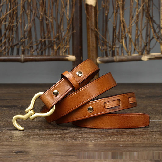 Cinturón Delgado Retro para Mujer - Accesorio Versátil Hecho a Mano - Image 8
