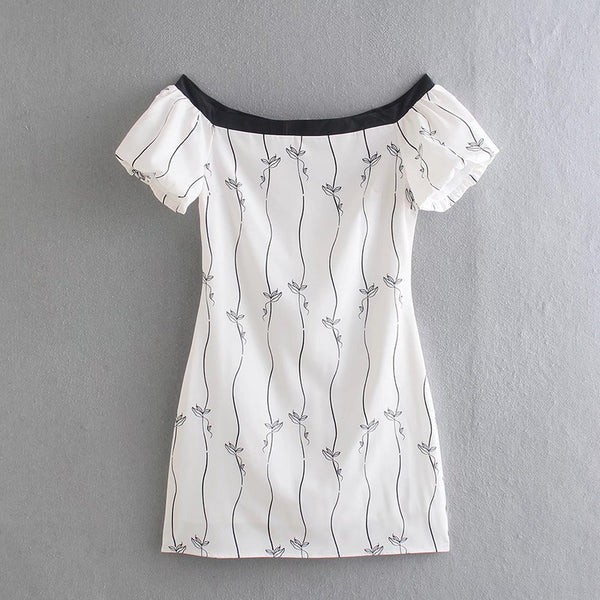 Vestido Slim Elegante con Detalles de Costuras en Contraste