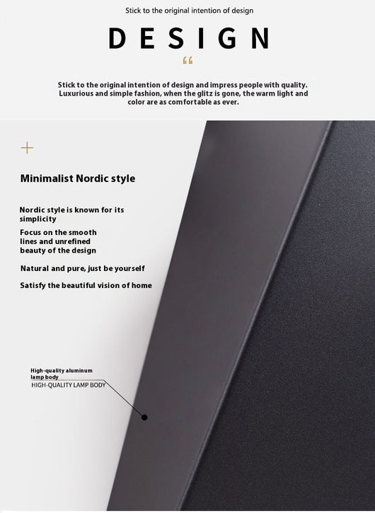 Lámpara de Pared Minimalista Moderna para Pasillos y Balcones - Image 9