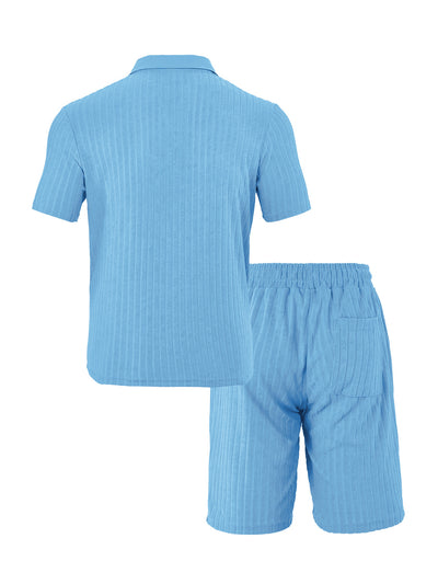 Conjunto Deportivo Casual Hombre Tela Transpirable Cuello Redondo - Image 41