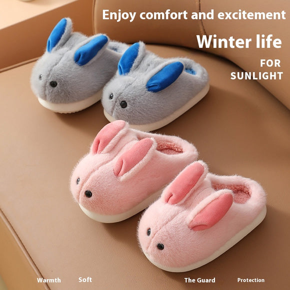 Pantuflas Infantiles de Algodón con Diseños Animados