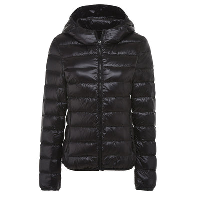 Chaqueta Hoodie Ligera Slim Fit para Mujer - Image 3