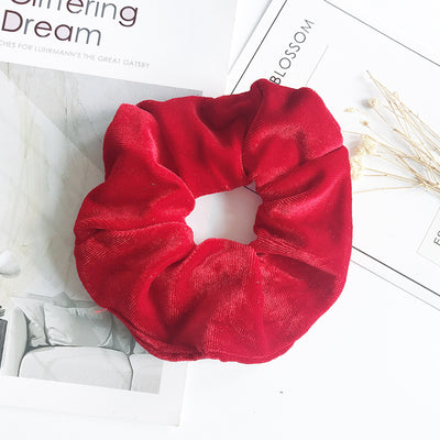 Elástico para Cabello de Terciopelo - Accesorio de Moda para Coleta - Image 3