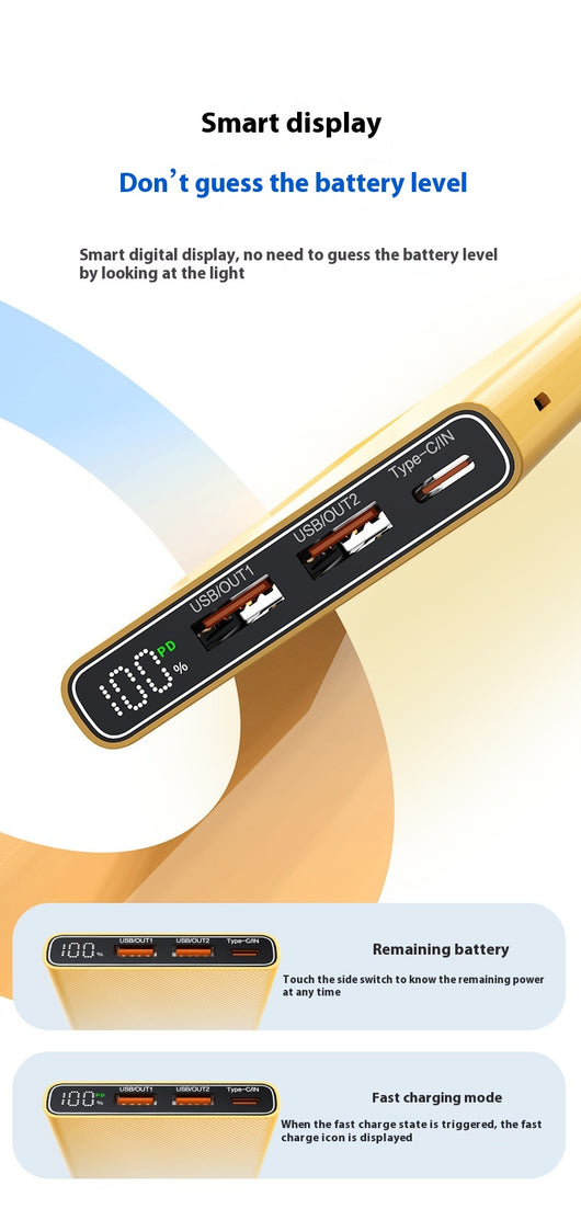 Batería Portátil de Alta Capacidad con Carga Rápida PD 66W - Image 16