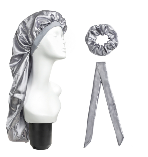 Turbante Trenzado para Cabello con Ala Ancha - Set de 3 Piezas