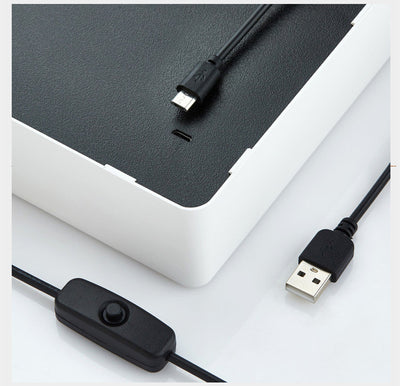 Lámpara Nocturna USB de Papel Tridimensional - Protección Ocular Romántica - Image 6