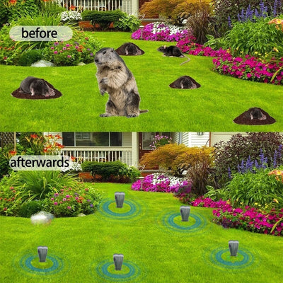Repelente Ultrasónico Solar para Gatos en Jardines - Image 8