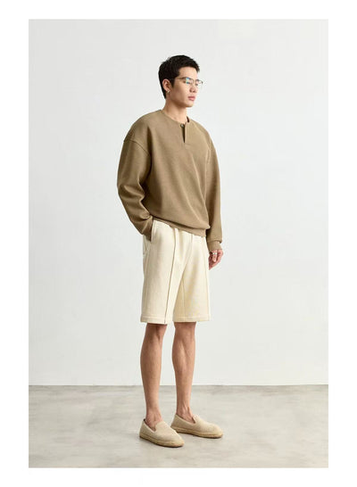 Sudadera Cuello Redondo Ligera para Hombre Talla Grande - Image 22