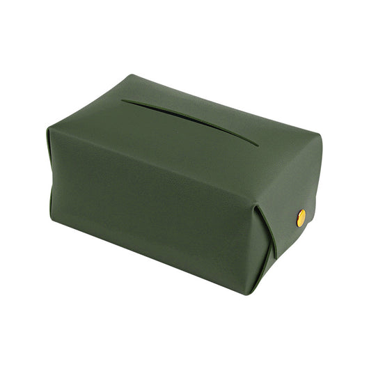 Dispensador de Pañuelos de Cuero para Auto Retro - Image 12