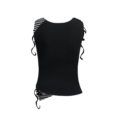 Blusa Estilo Y2K con Estampado Gráfico y Tirantes Finos para Mujer - Image 4