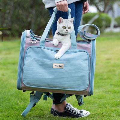 Bolsa Transportadora Respirable para Mascotas