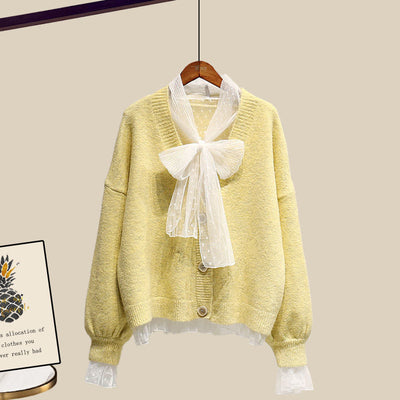 Conjunto de Falda y Suéter Elegante para Mujer Madura - Image 18