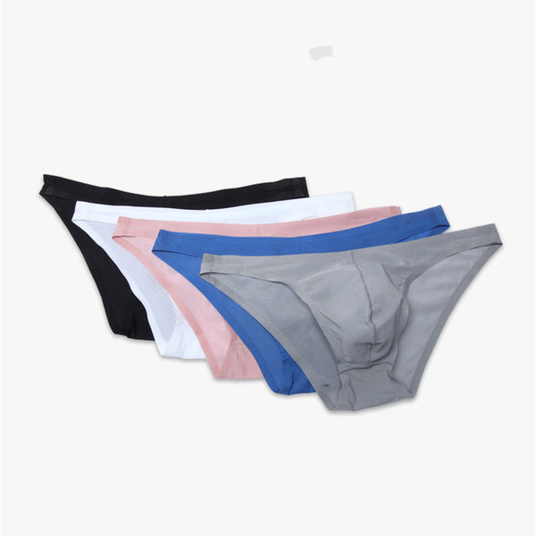 Calzoncillos Tipo Bóxer Hombre Translúcidos Ultradelgados Ice Silk