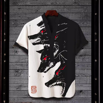 Playera Estampada 3D Animales - Manga Corta - Image 2