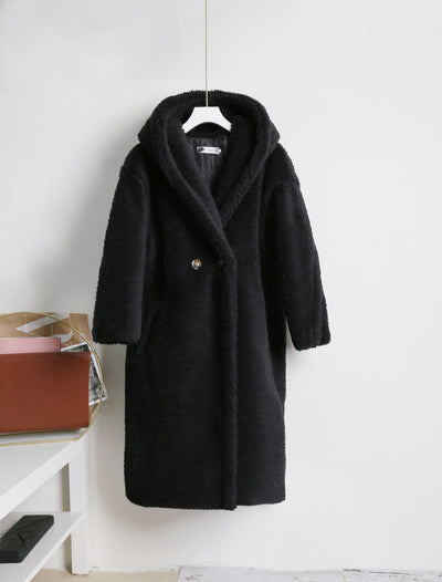 Abrigo de Cashmere Teddy para Mujer - Image 14