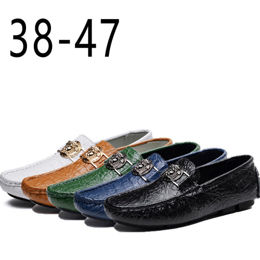Mocasines Náuticos Grandes para Hombre - Zapatos Cómodos de Suela Plana - Image 9