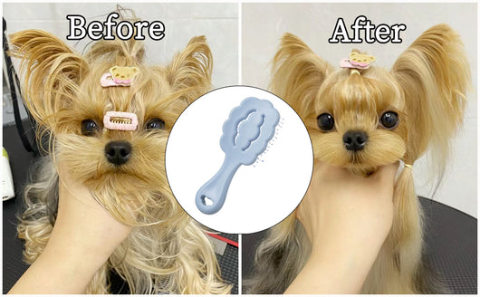Cepillo de Aseo en Forma de Nube para Perros Pequeños - Ideal para Maltés, Shih Tzu y Yorkies - Image 23